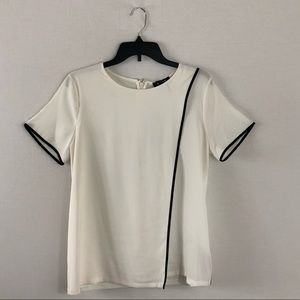 DKNY Overlapping-Front Top